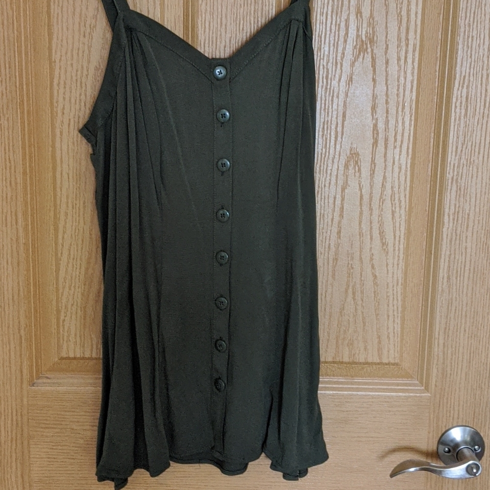 Toward button-down cami top